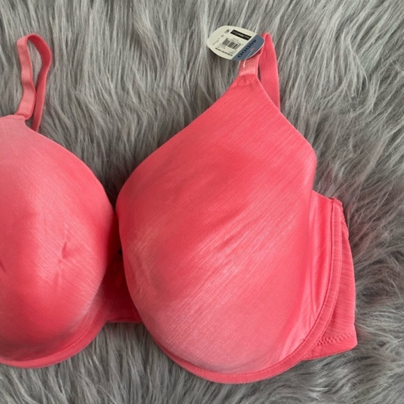 Secret Treasures Bra Womens Size 40DDD Pink T-Shirt Underwire Thin Padding - Picture 2 of 8